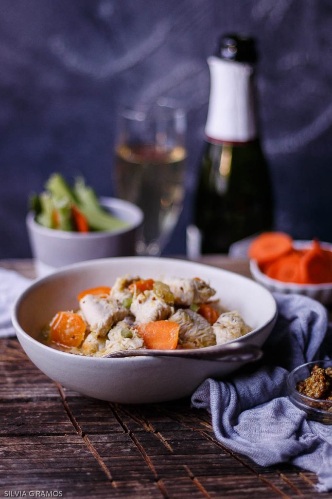 Pollo al cava