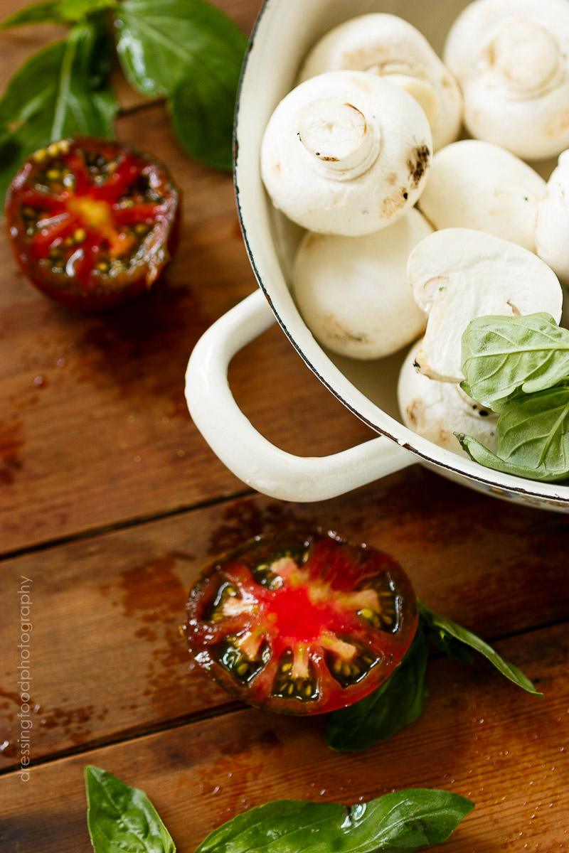 Champiñon. Ingrediente receta kumato rellenos quinoa Receta de tomate relleno verdura y quinoa