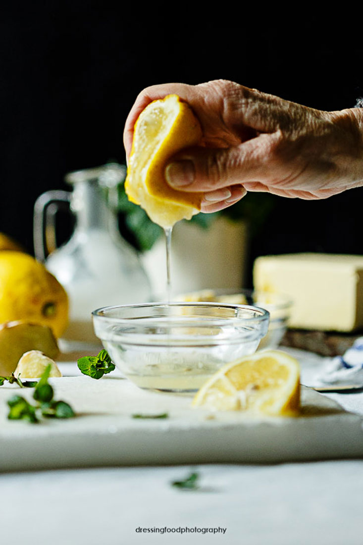 Pudding de limón al horno