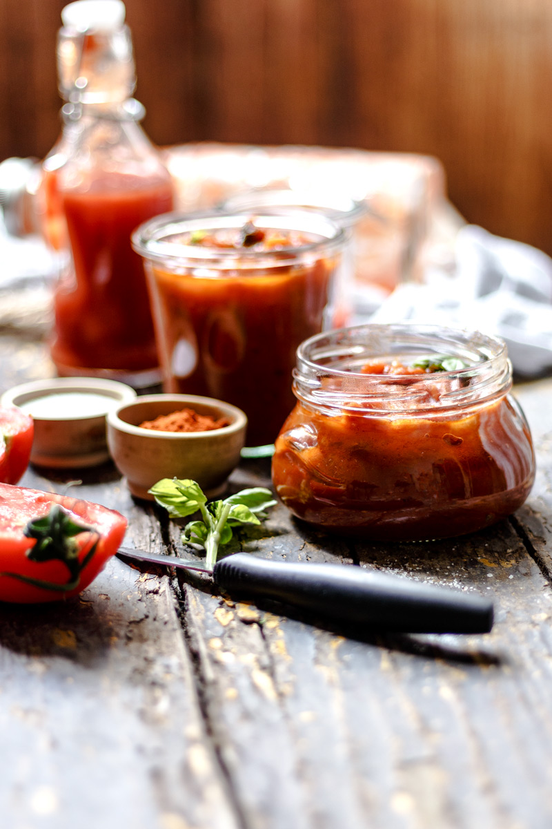 Receta de salsa de tomate casera tradicional